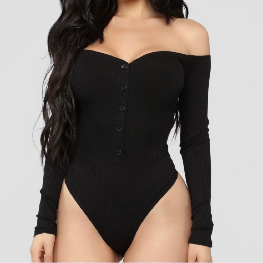 Fashion Nova Fool in Love Bodysuit